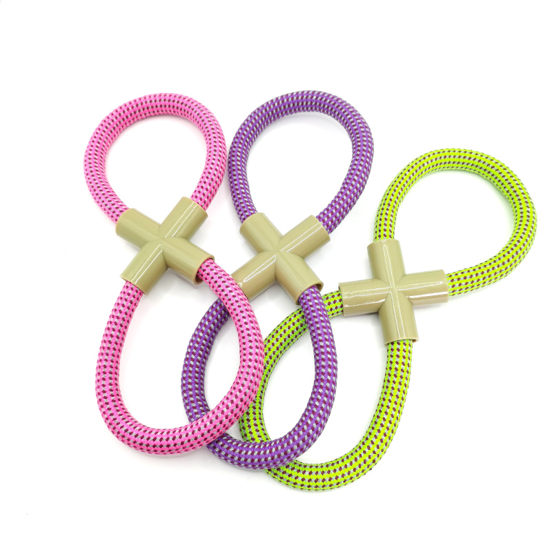 LAETUS Digital 8 exemplar Cotton Funis Pet Toy