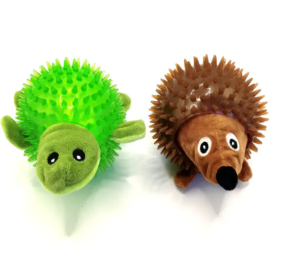 What does the design of Small Animal Plush Ball Dog Toys mean to pets?